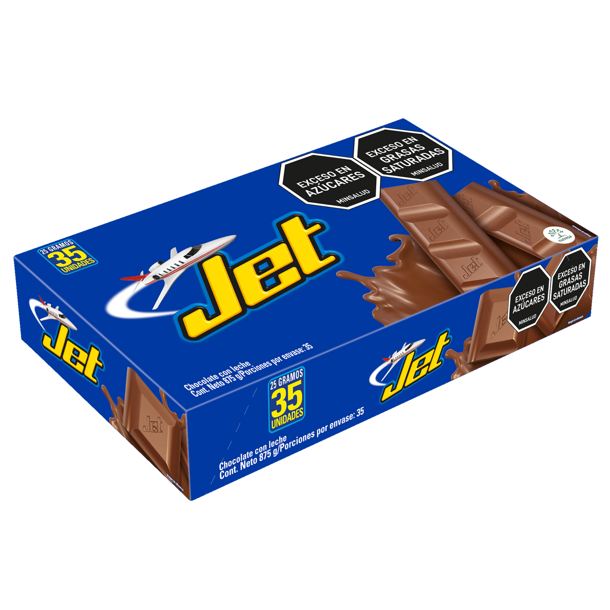 Jet Golosina Leche Plegadiza x 25g