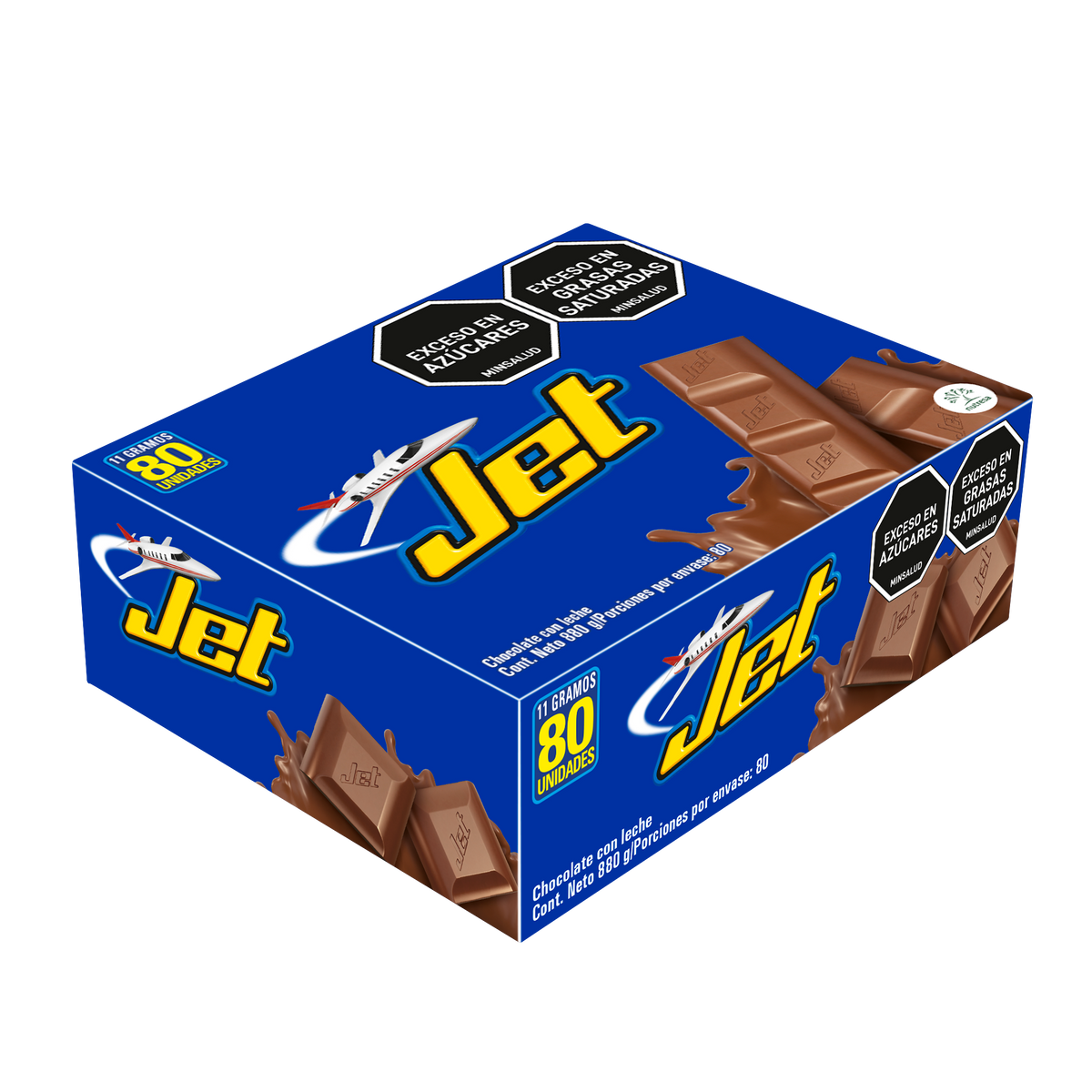 Jet Golosina Leche Plegadiza x 11g