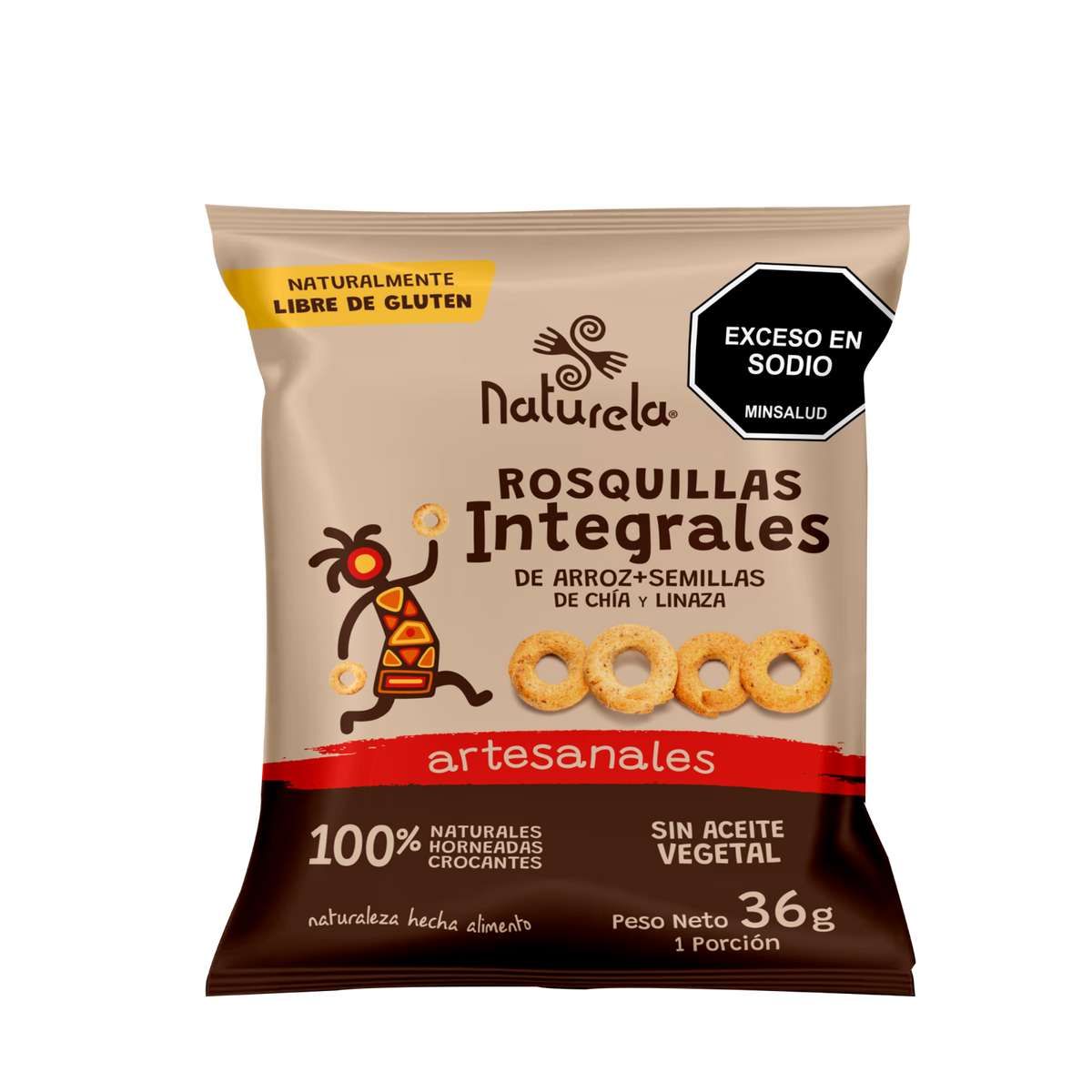 Naturela Pasabocas Rosqui Tradicional 12 un x 36 g