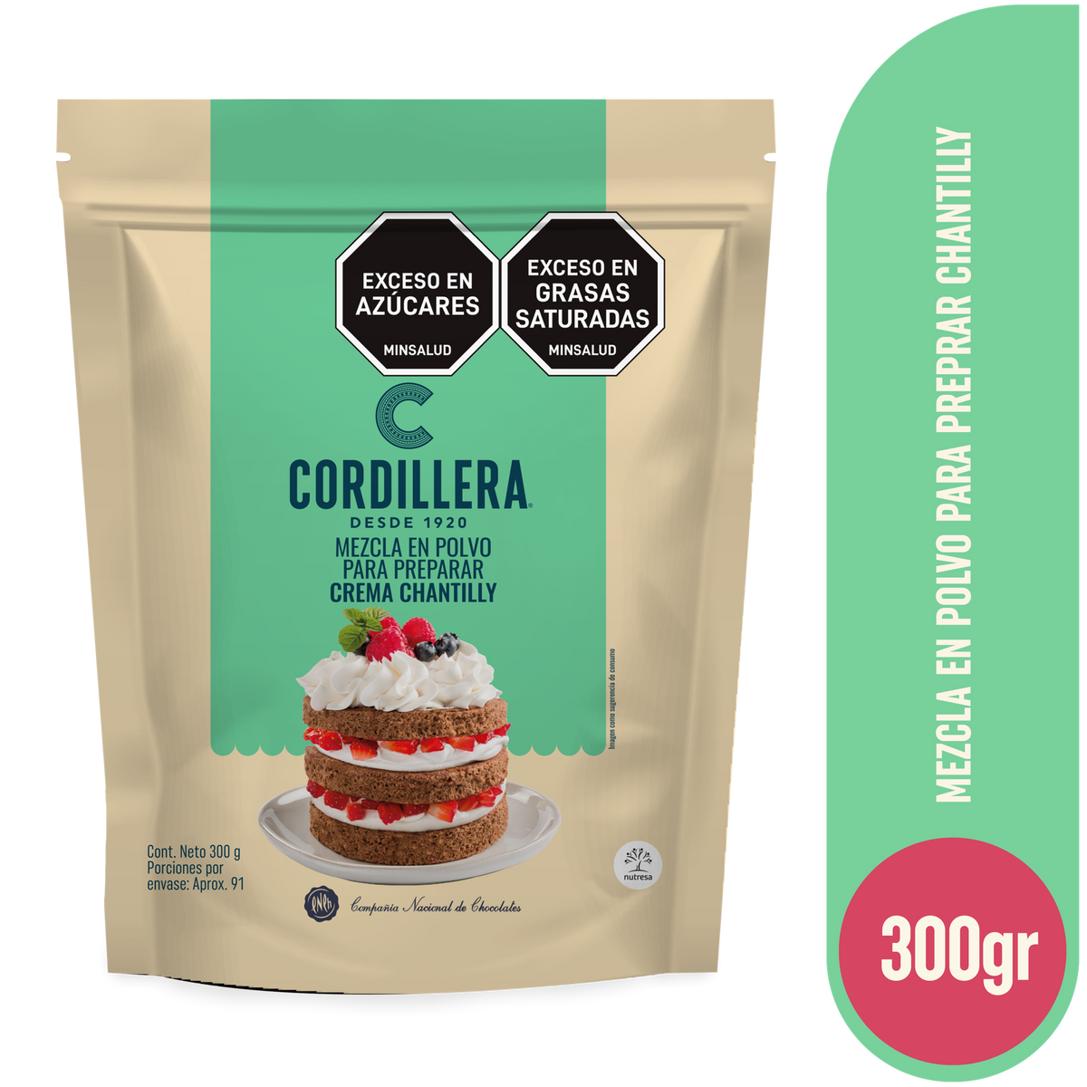 Cordillera Chantilly En Polvo x 300 g