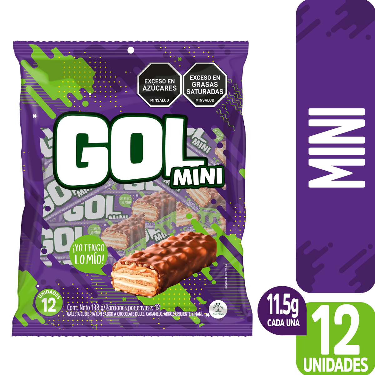 Gol Golosina Mini Bolsa x 11.5g