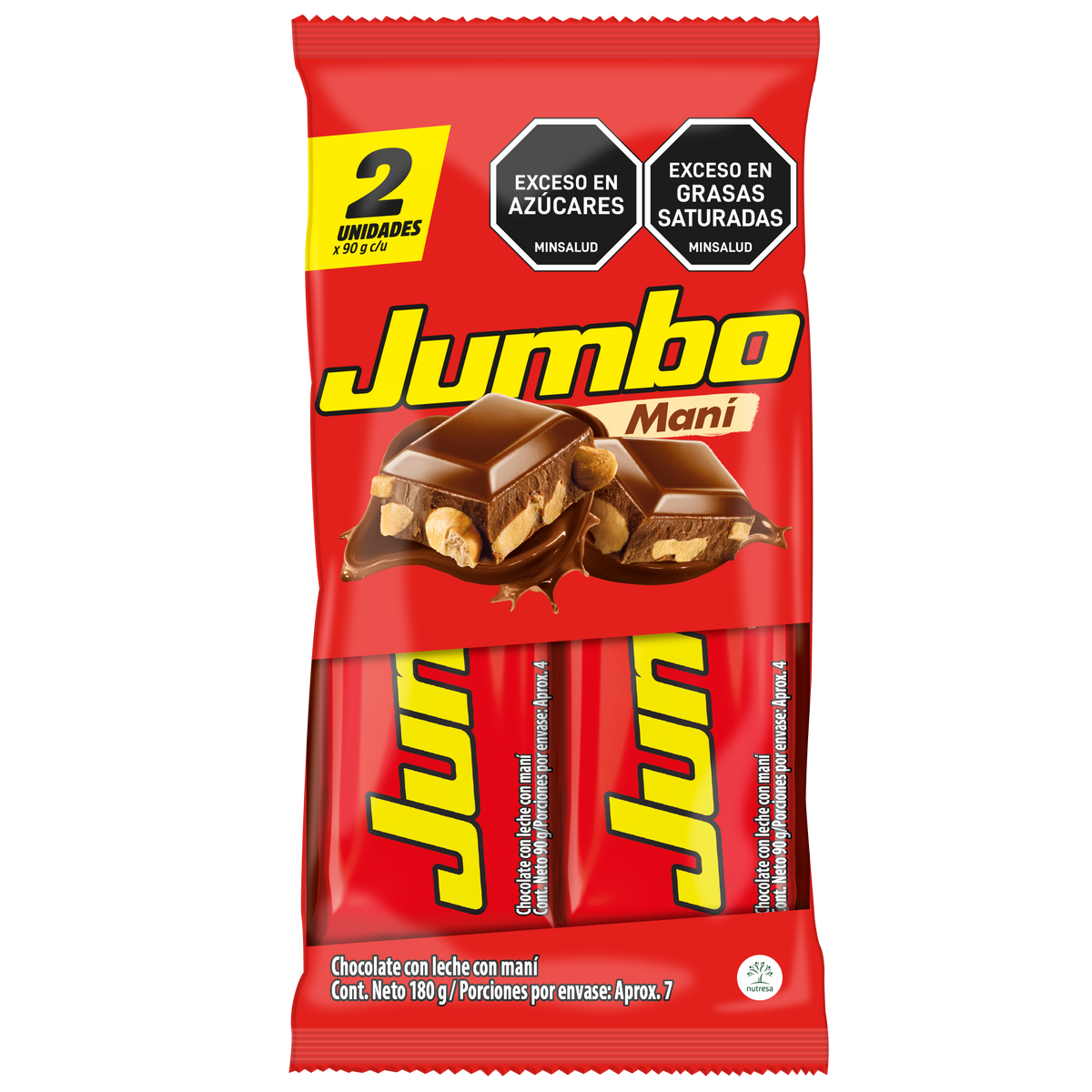 Jumbo Golosina Maní Bandeja x 90g