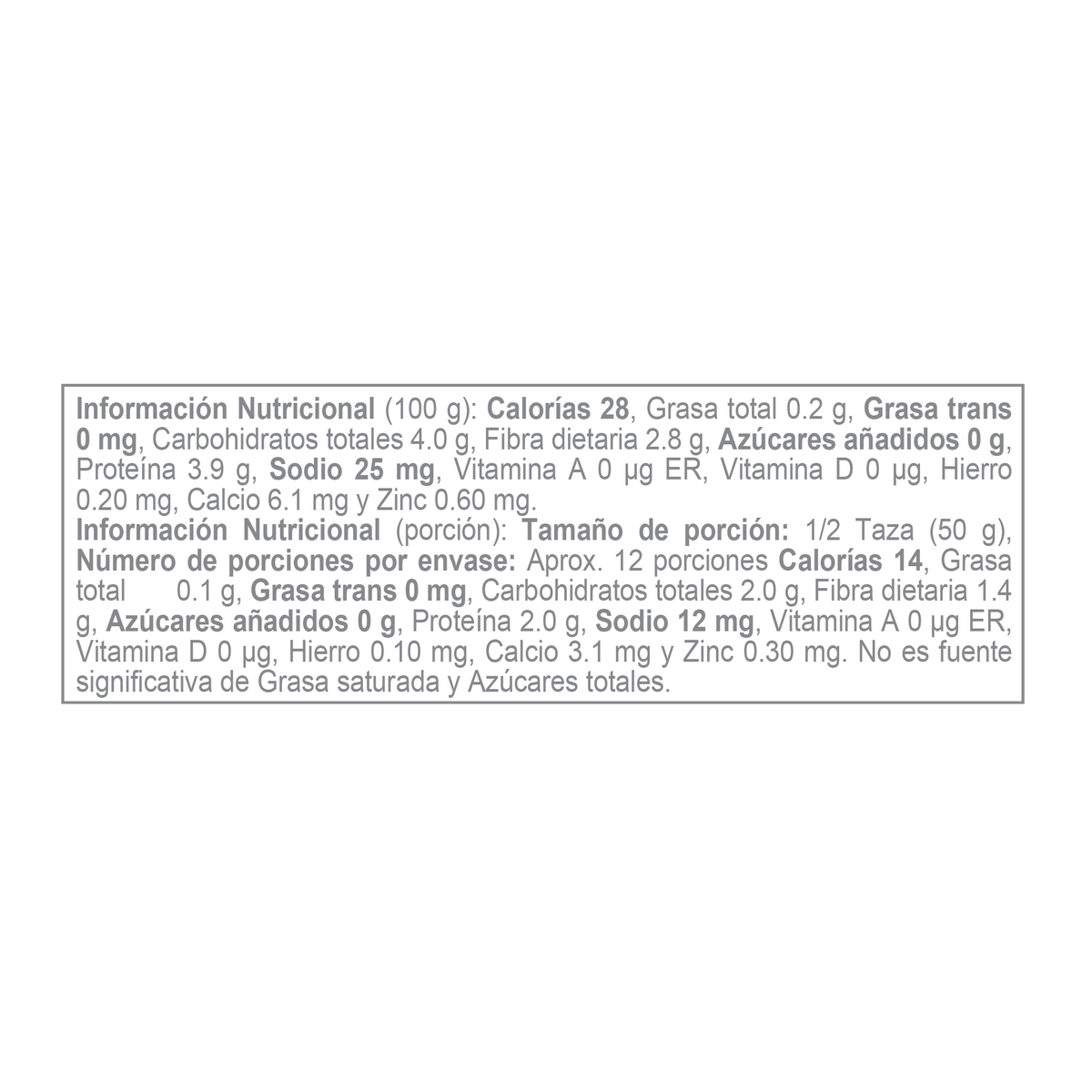 Zenú Champiñones Tajado x 930 g