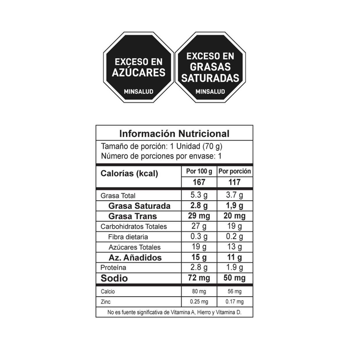 Crem Helado Artesanal Paleta Postre de Limonada Caja x 25 Un x 70 g