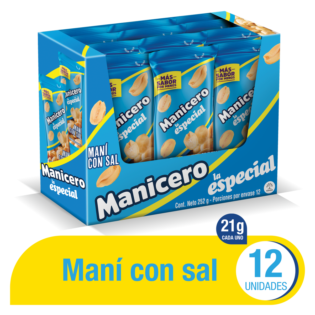Chocolates B2C Mani Le Manicero Sal 10Ple 12Un X 21G