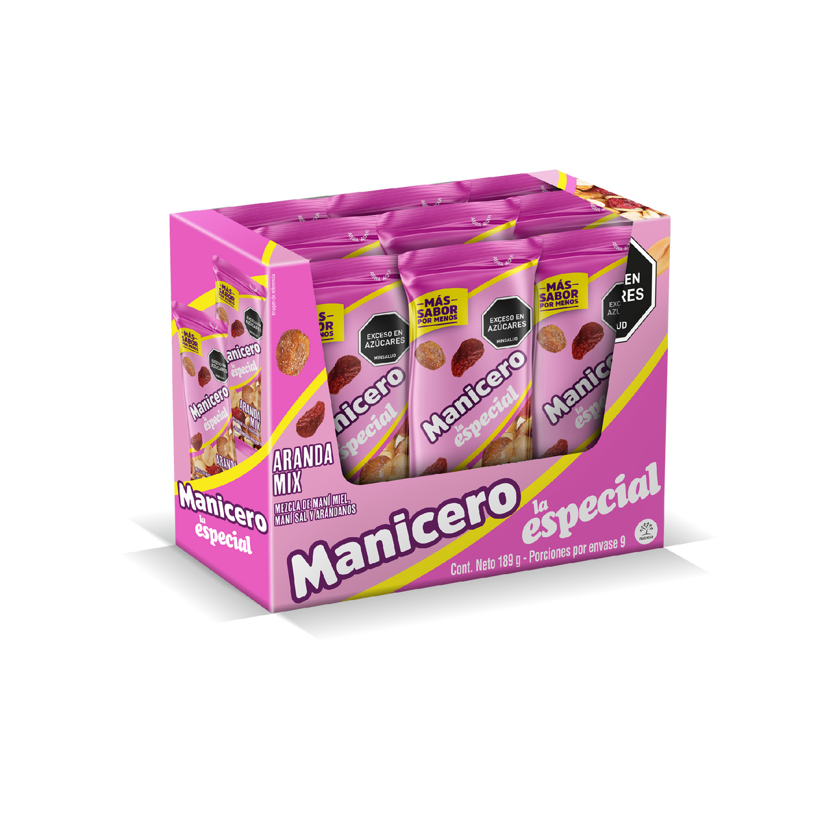 La Especial Manicero Sal x Plegadiza x 24 Un x 21 g