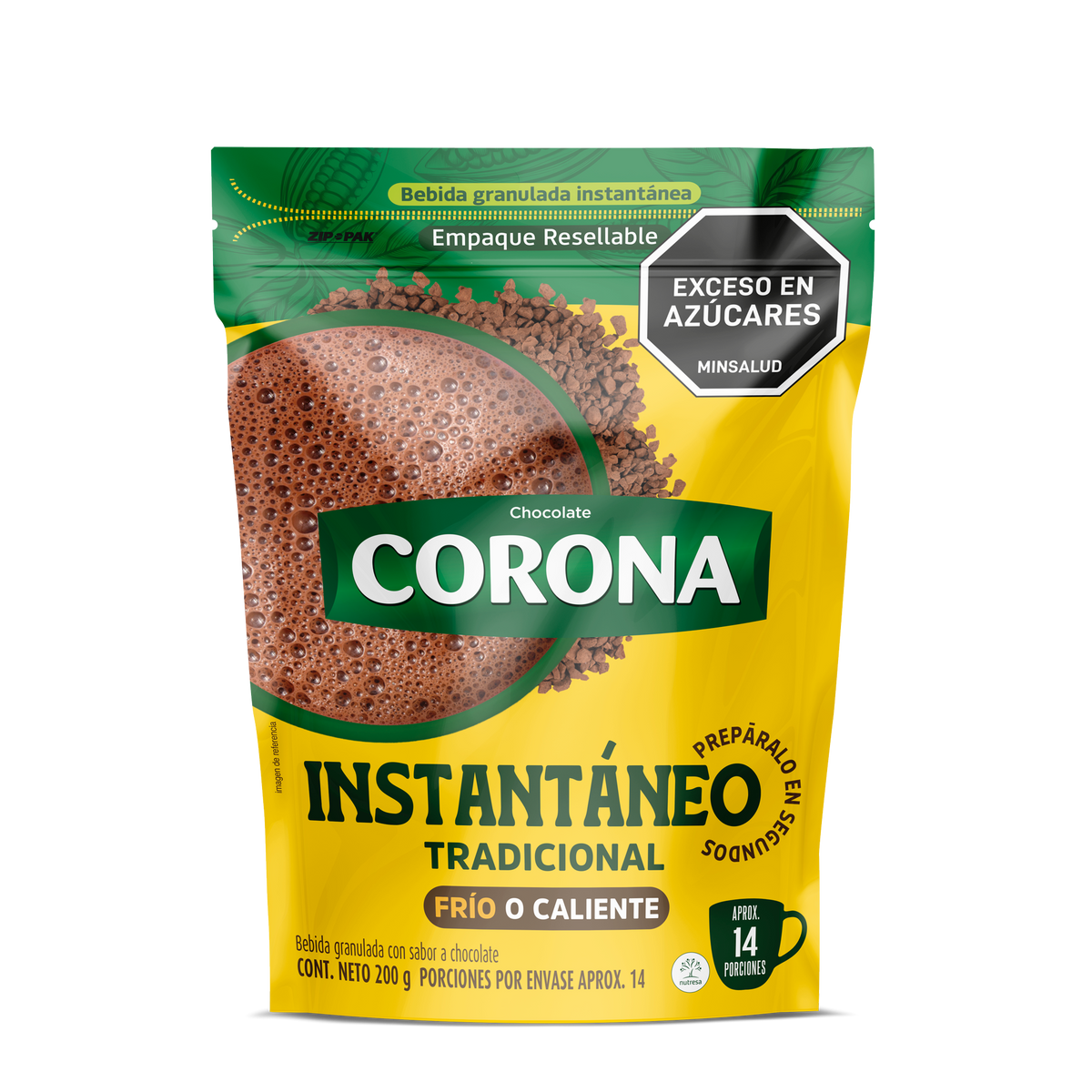 Corona Chocolate Instantáneo x 200g