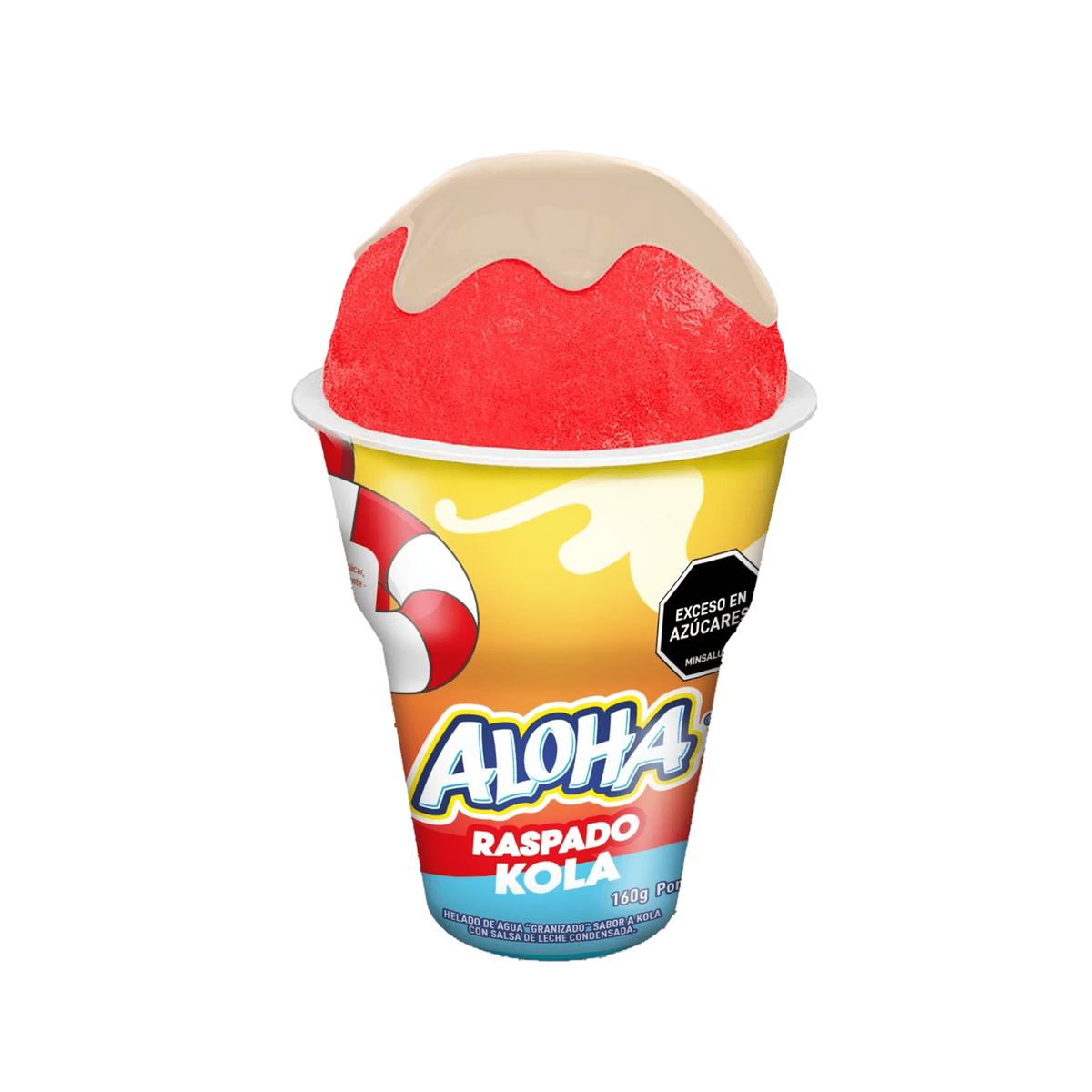 Aloha Vaso Kola Caja x12un x160g