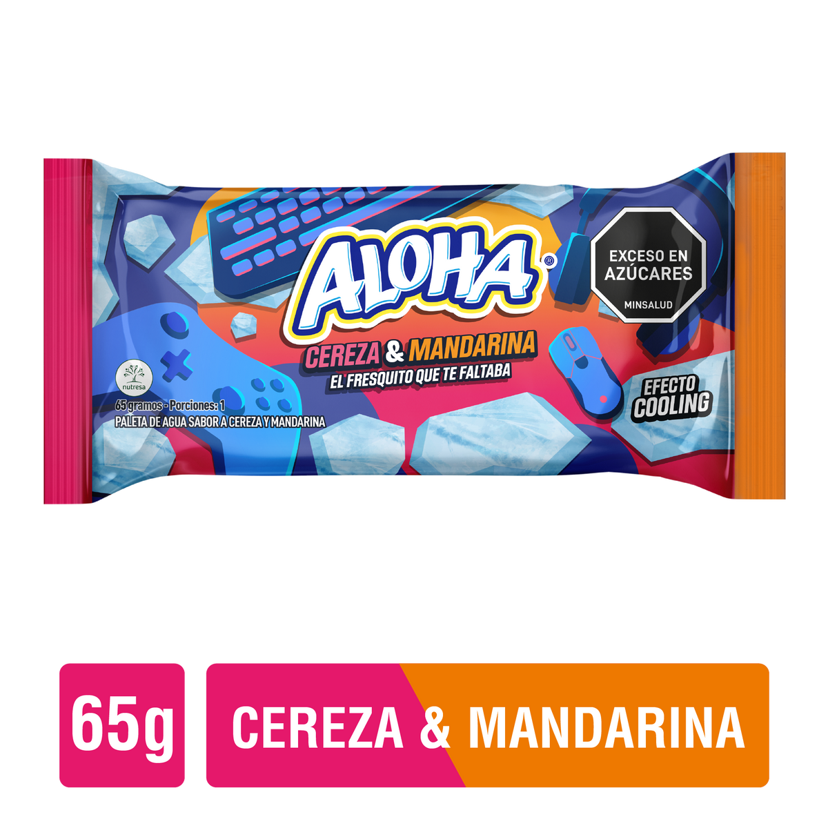 Aloha Paleta Niveles caja x24un x65g