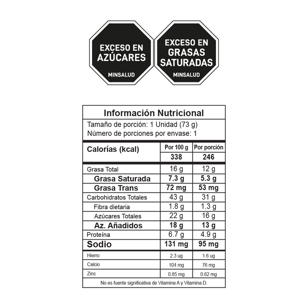 Crem Helado Galleta con Helado Chocolate Jumbo Caja x 20 Un x65g