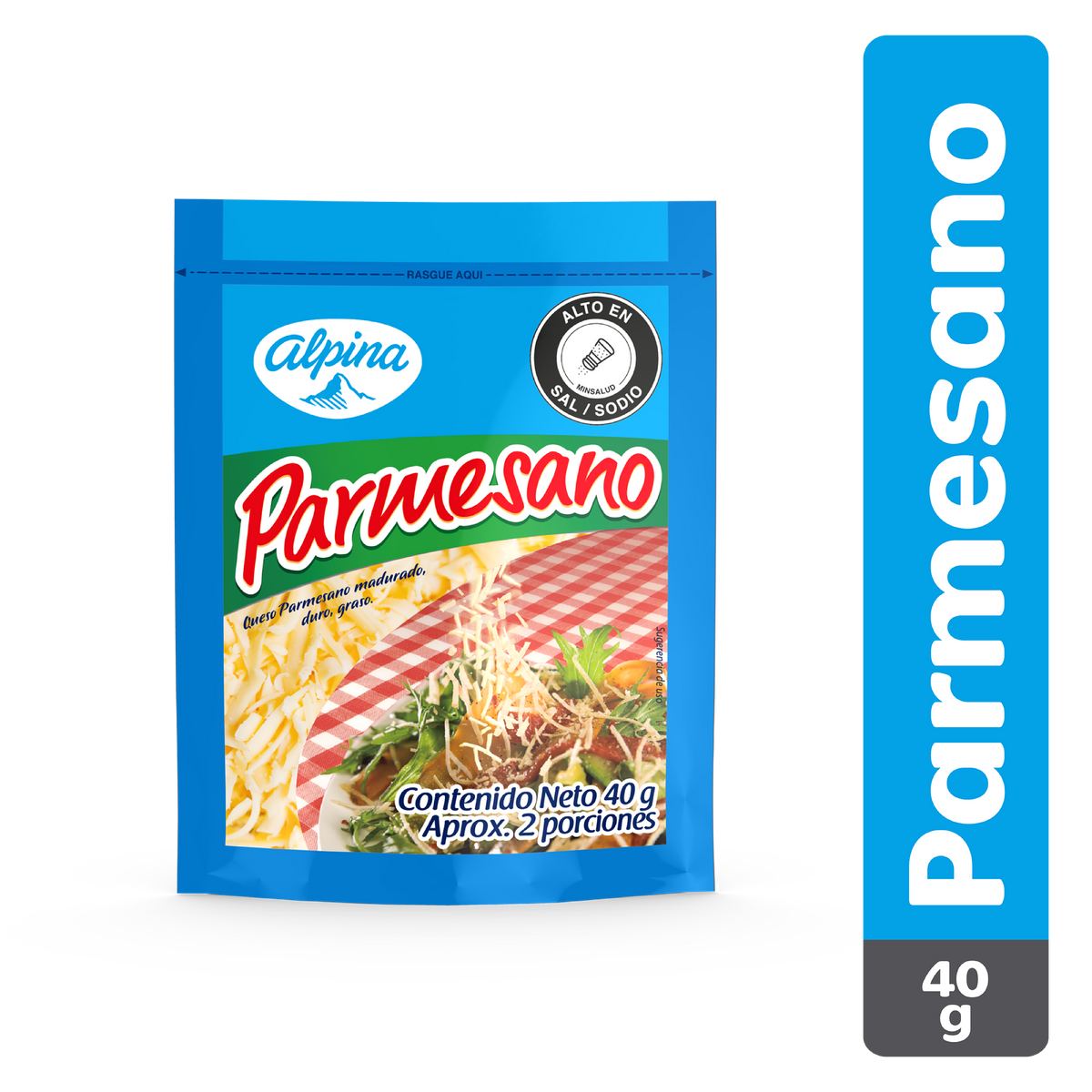 Alpina Queso Parmesano Rallado 40 g