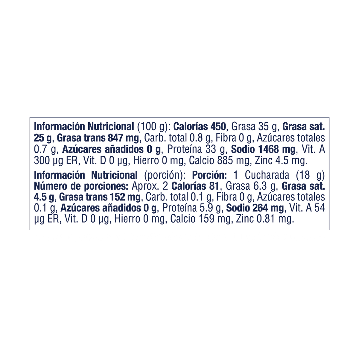 Alpina Queso Parmesano Rallado 40 g