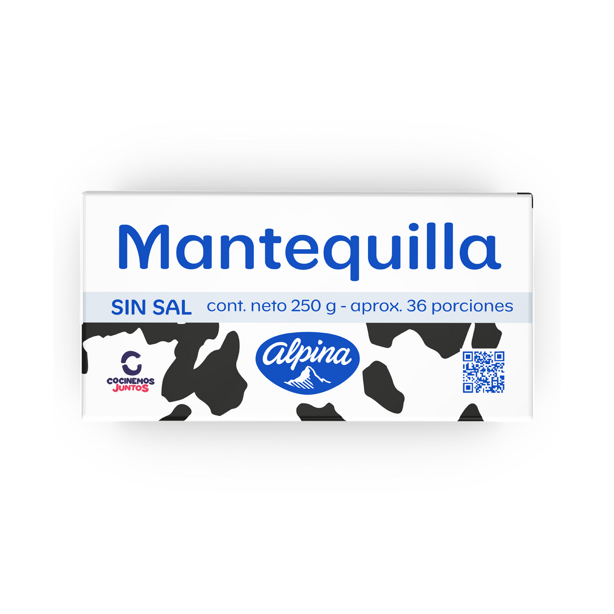 Alpina Mantequilla Sin Sal x 250 g