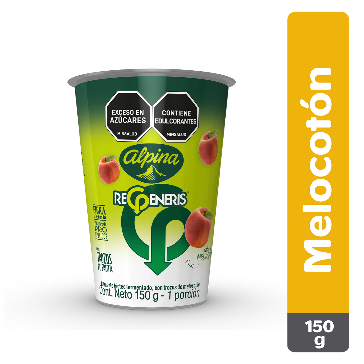 Alpina Yogurt Regeneris Melocotón x 150 g