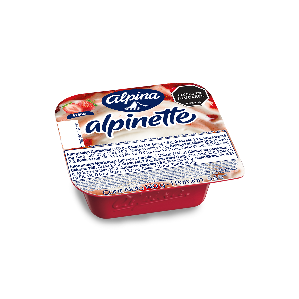 Alpina Alpinette Fresa x 140 g