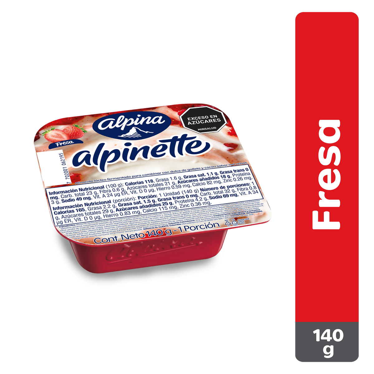 Alpina Alpinette Fresa x 140 g
