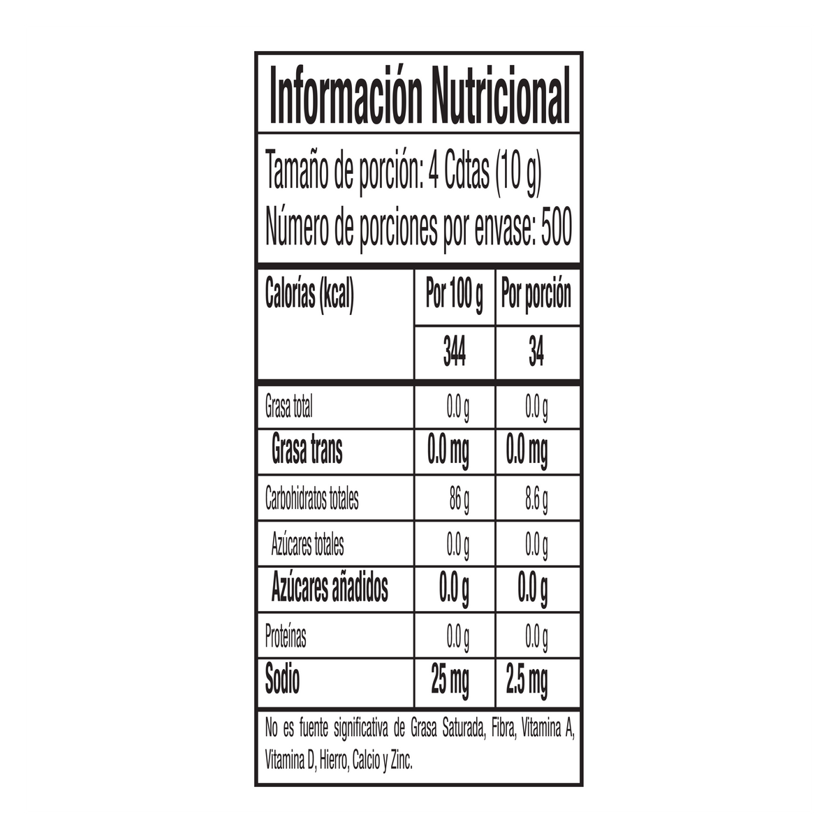 Maizena Fecula De Maiz Bolsa 5 kg