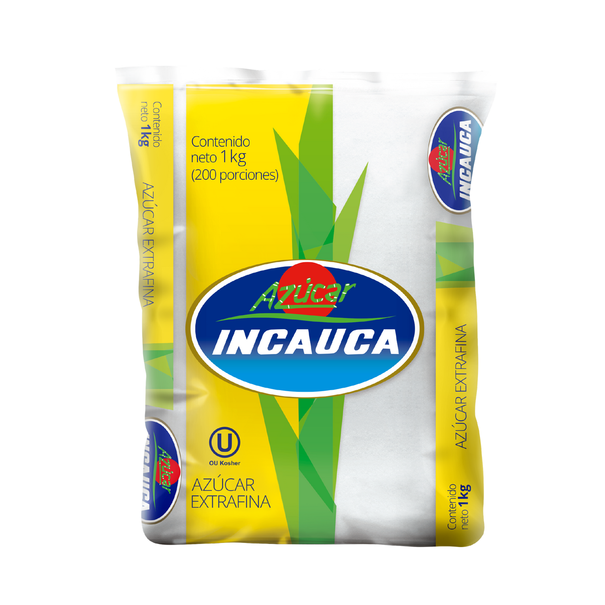 Incauca Azúcar Refinado Bolsa x 1.0 kg