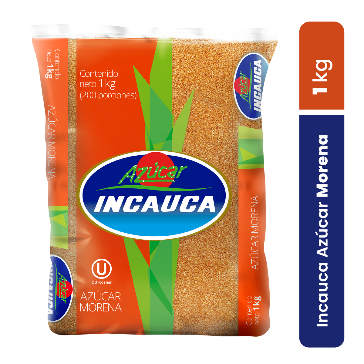 Incauca Azúcar Moreno Bolsa x 1.0 kg