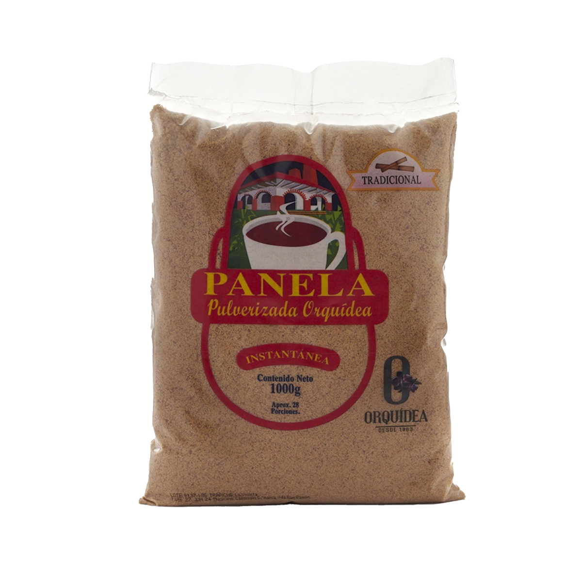 Orquídea panela pulverizada bolsa x 1000 gramos