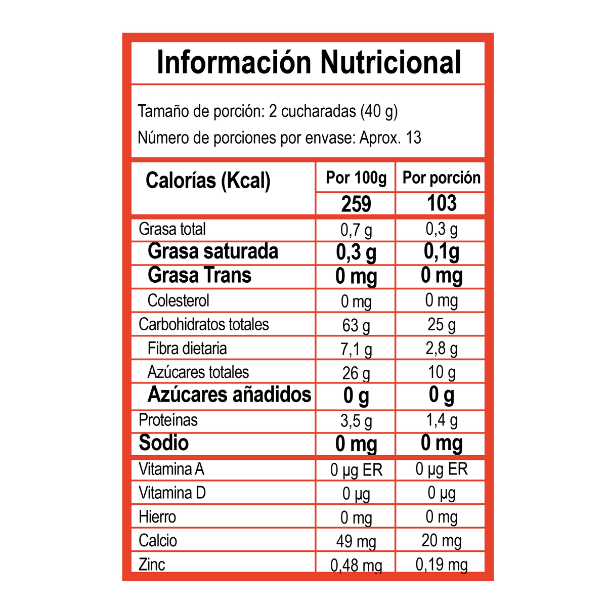 Ciruela Pasa Sin Semilla x 500 g
