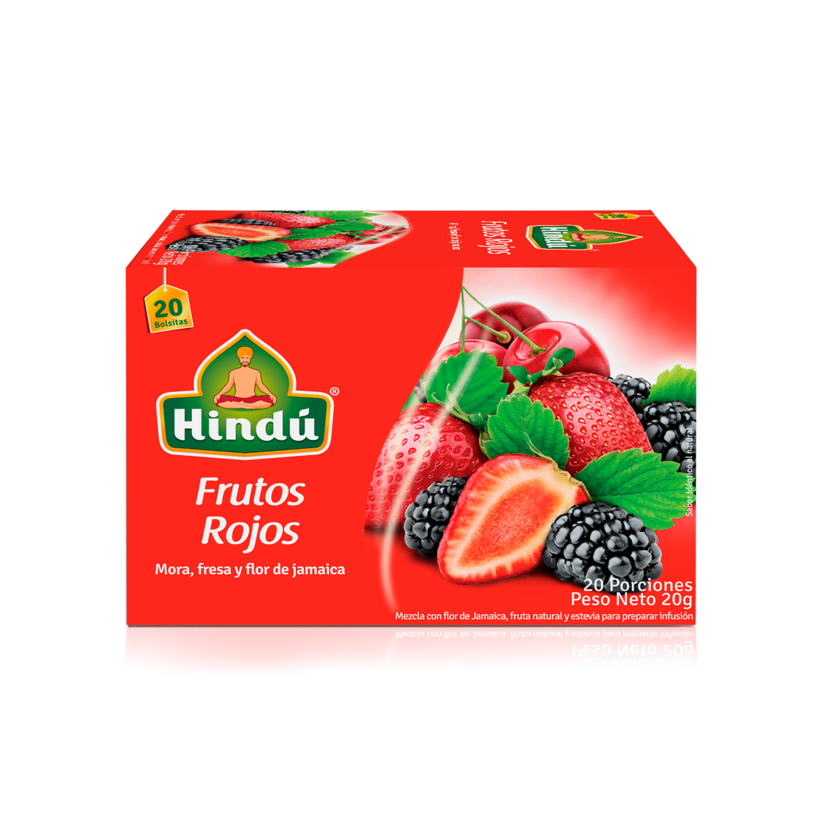Hindú Infusion Frutos Rojos 20 g x 20 Sobres