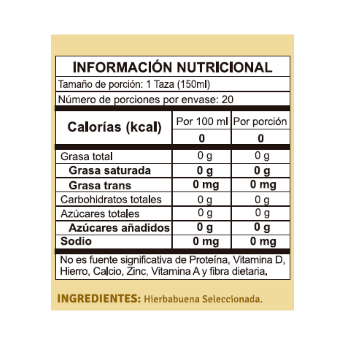 Hindú Aromatica Hierbabuena 18 g x 20s