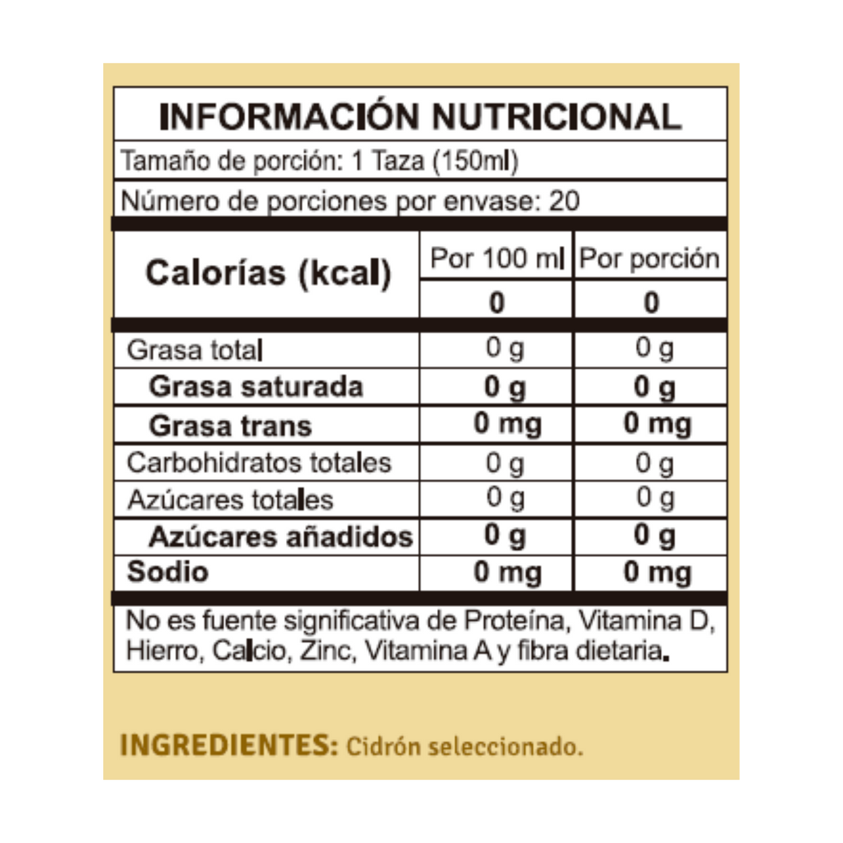 Hindú Aromatica Cidron 18 g x 20s
