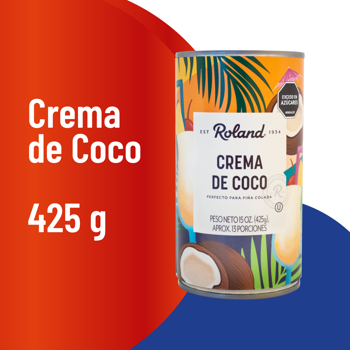 Roland Crema De Coco 425gr