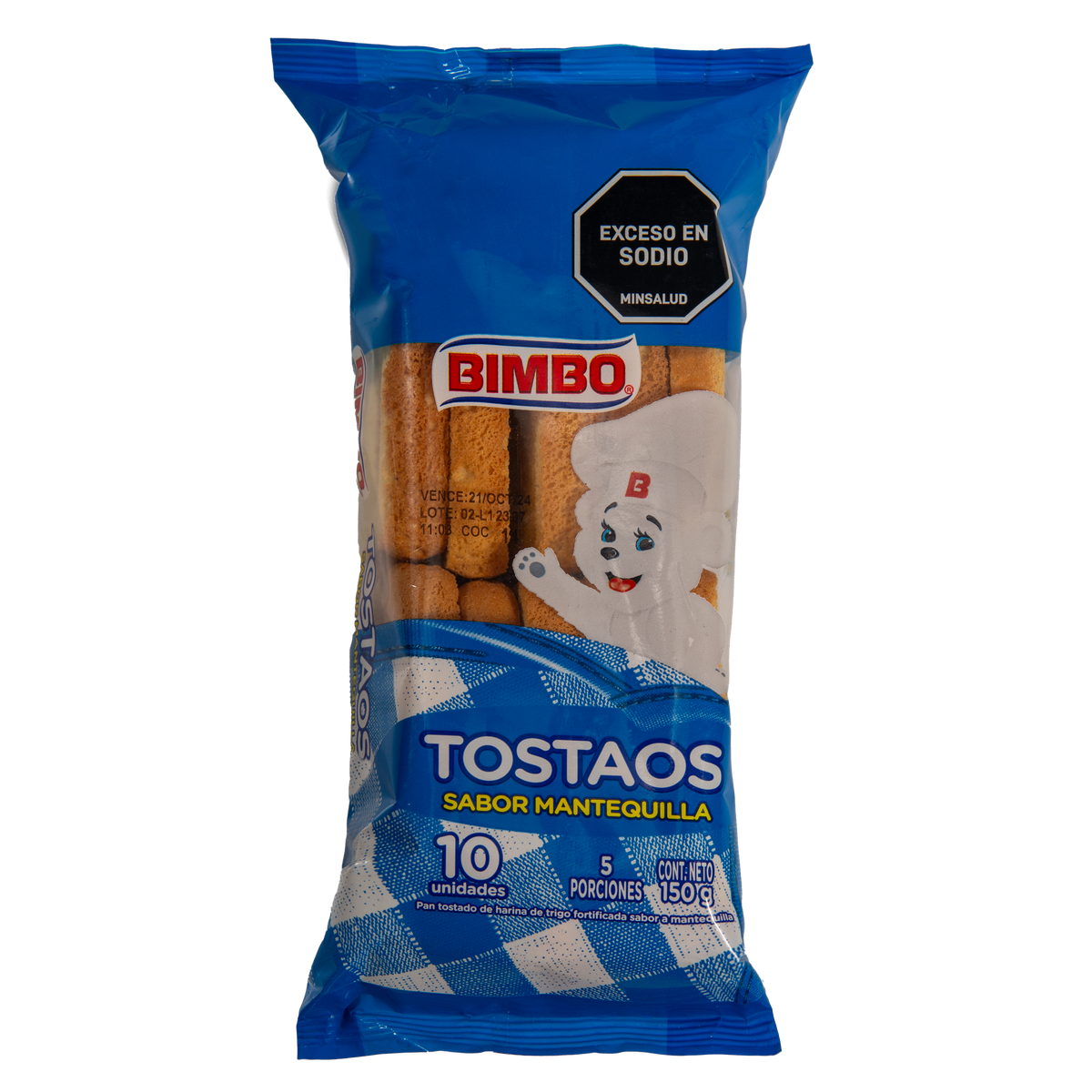 Bimbo Tostaos Mantequilla 150 g x 10 un