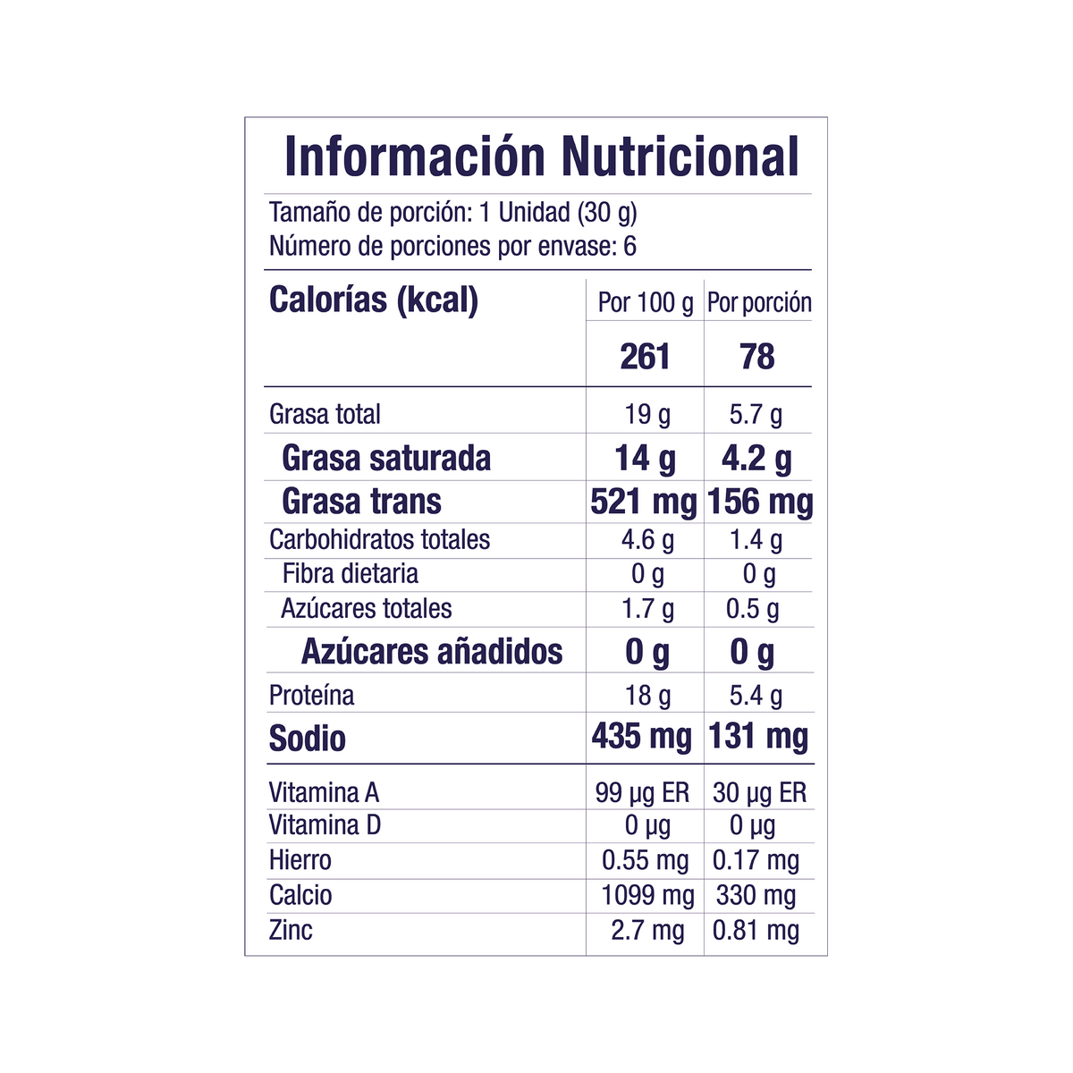 Finesse Queso Alpina Snack 30 g x 6 un