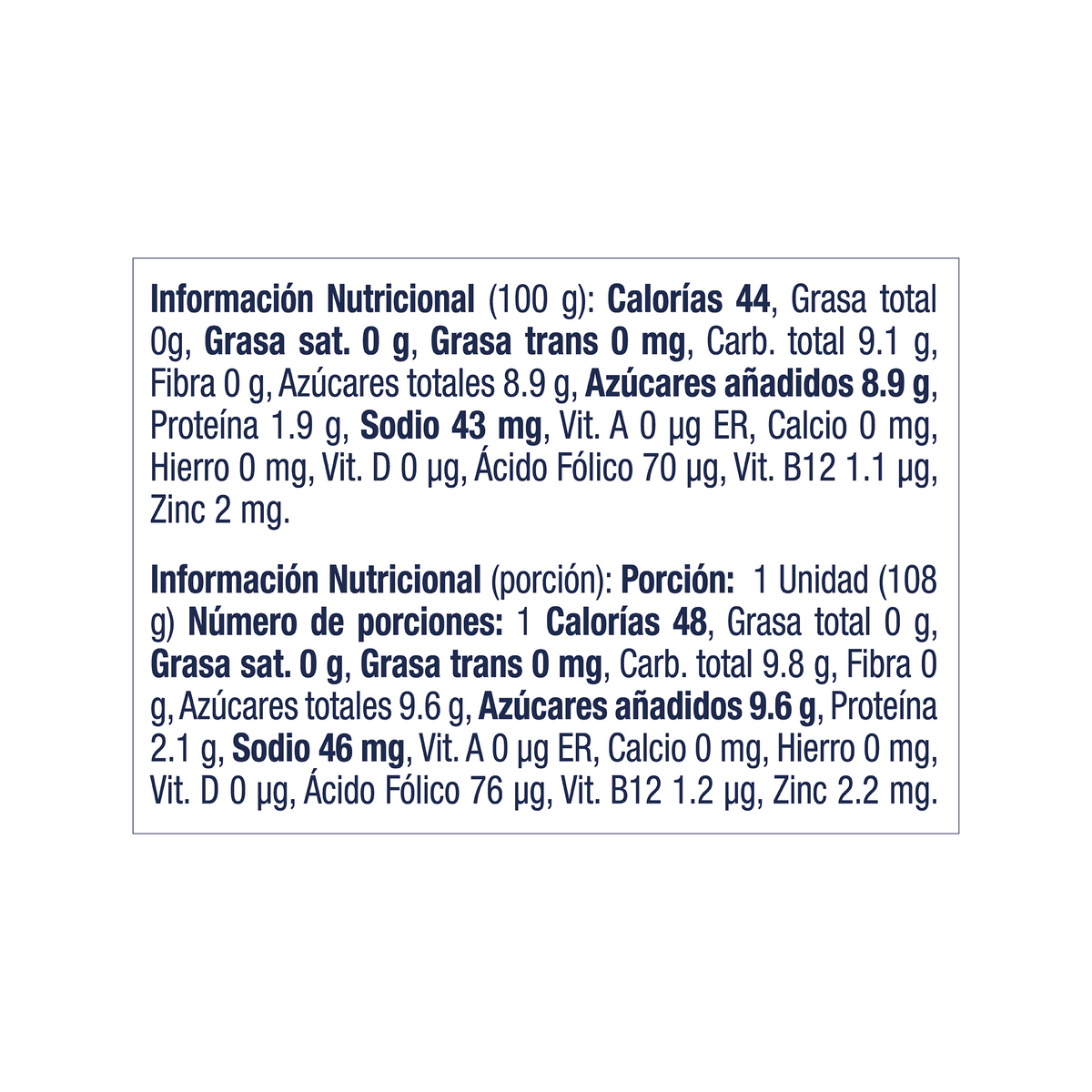 Boggy gelatina fresa x 108 gramos