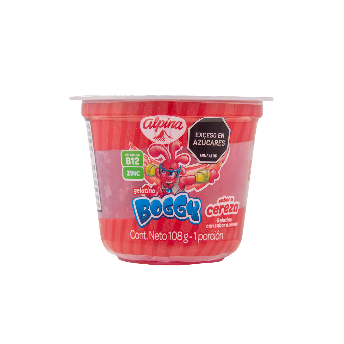 Boggy gelatina cereza x 108 gramos