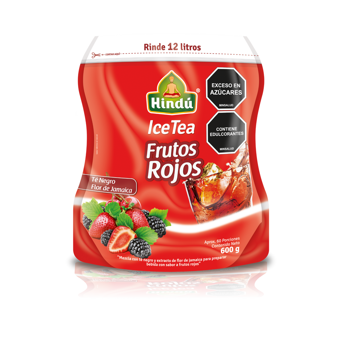 Hindú Te Instantaneo Frutos Rojos x 600 g
