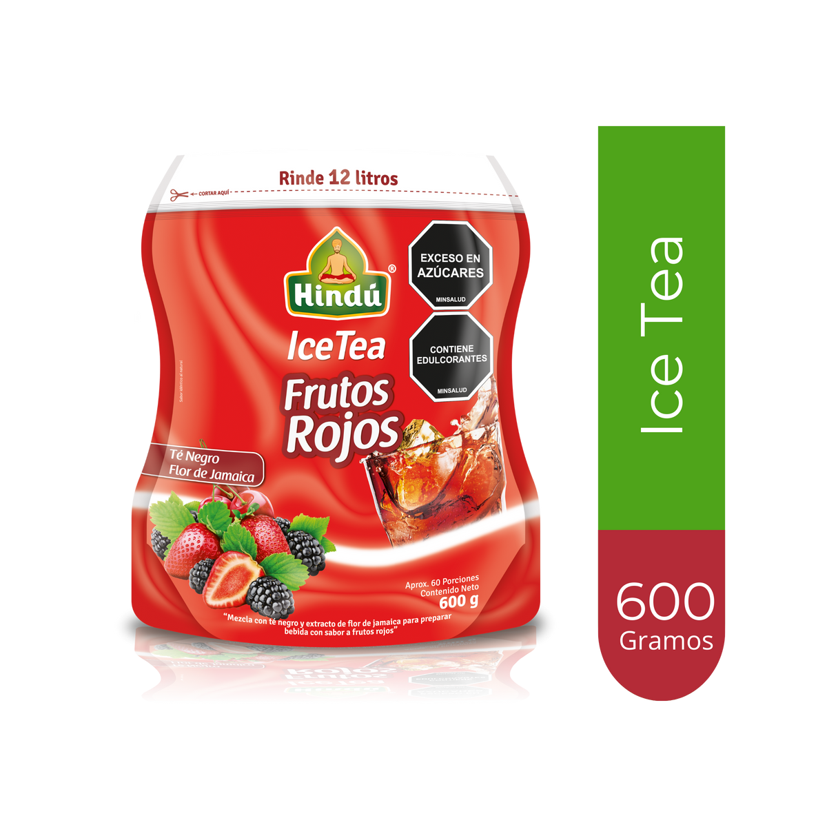 Hindú Te Instantaneo Frutos Rojos x 600 g