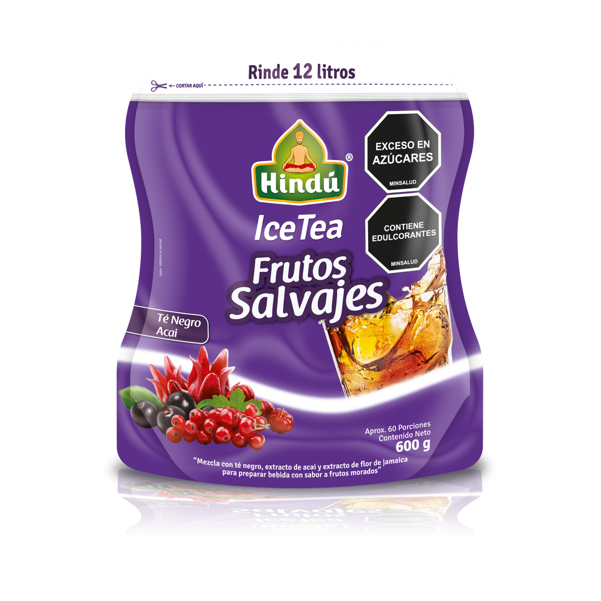 Hindú Té Instantaneo Frutas Salvajes x 600 g