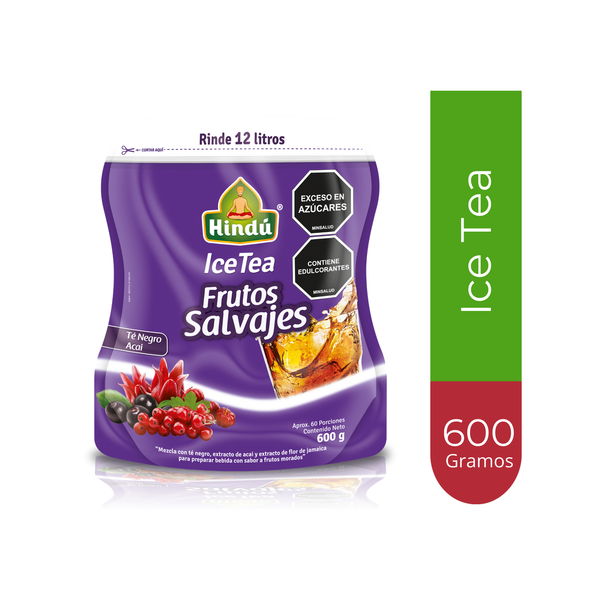 Hindú Té Instantaneo Frutas Salvajes x 600 g