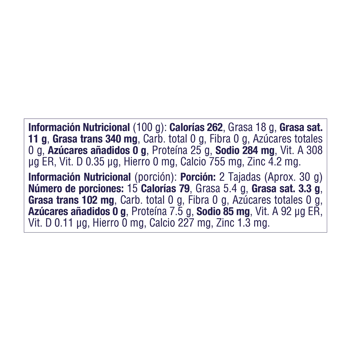 Finesse Queso Alpina 30 Tajadas 450 g