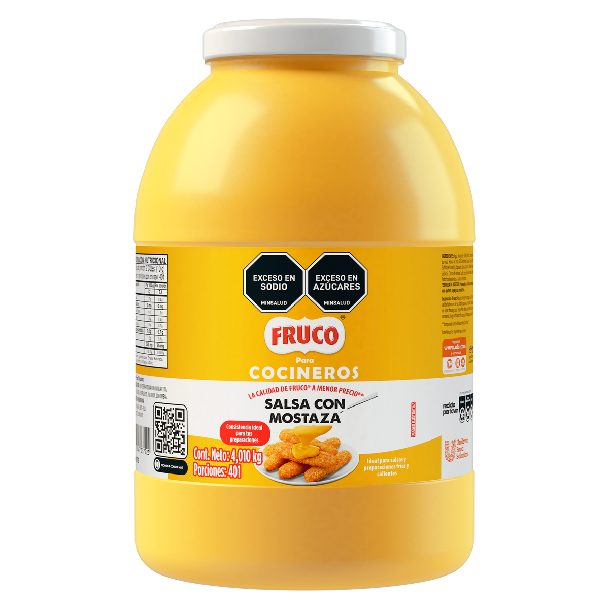 Fruco Salsa Mostaza Cocinero sx 4 kg