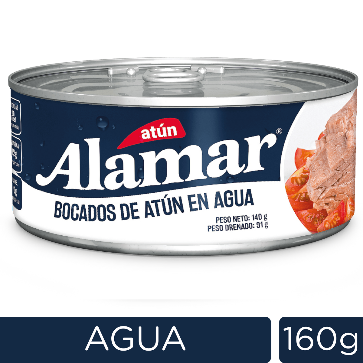 Alamar Atún Bocados En Agua x 140 g