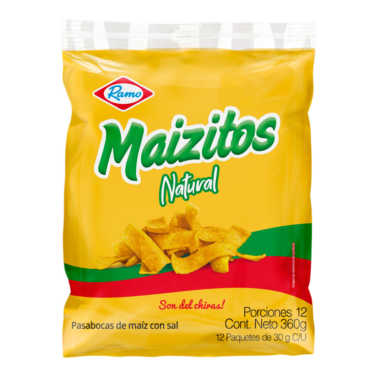 Ramo Snak Maizitos Natural 30 g x 12 un