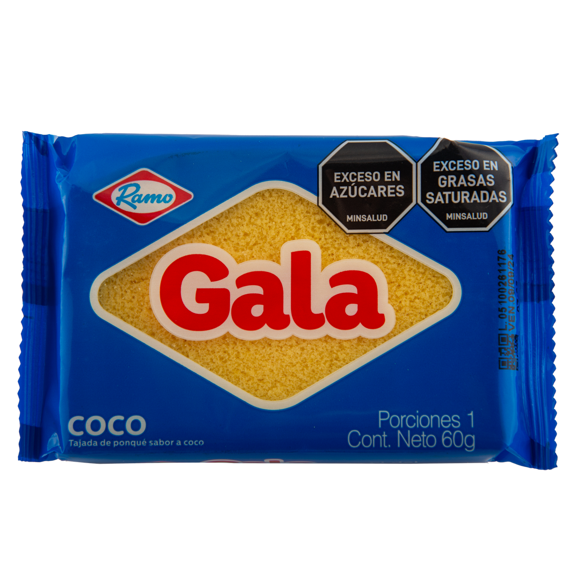 Ramo Ponque Gala Coco Tajada 60 g