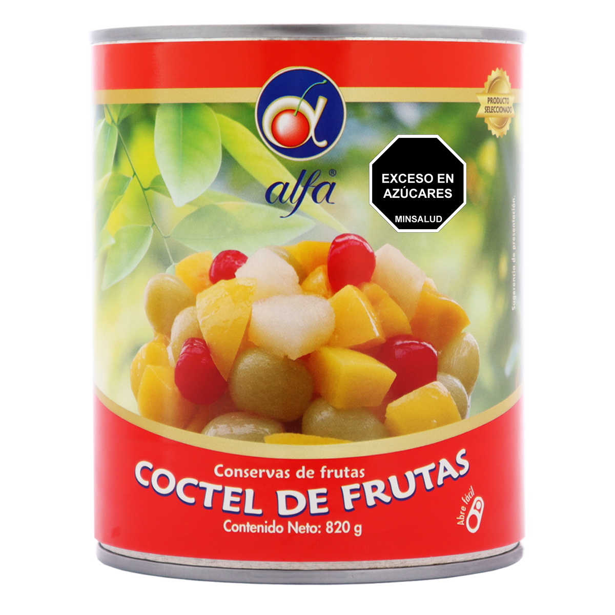 Alfa Coctel De Frutas x 820 g