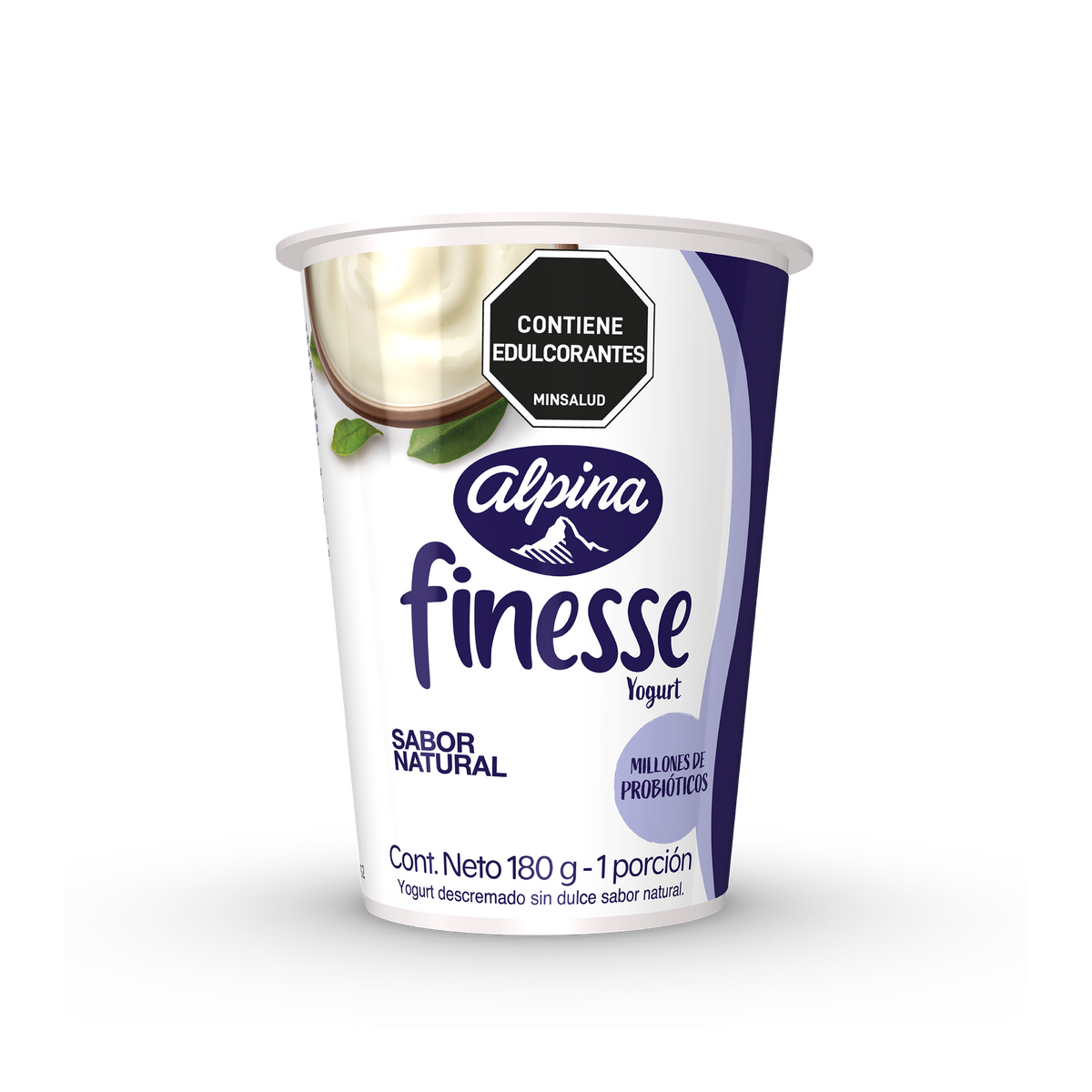 Alpina Yogurt Finesse Frutos Natural 180 g