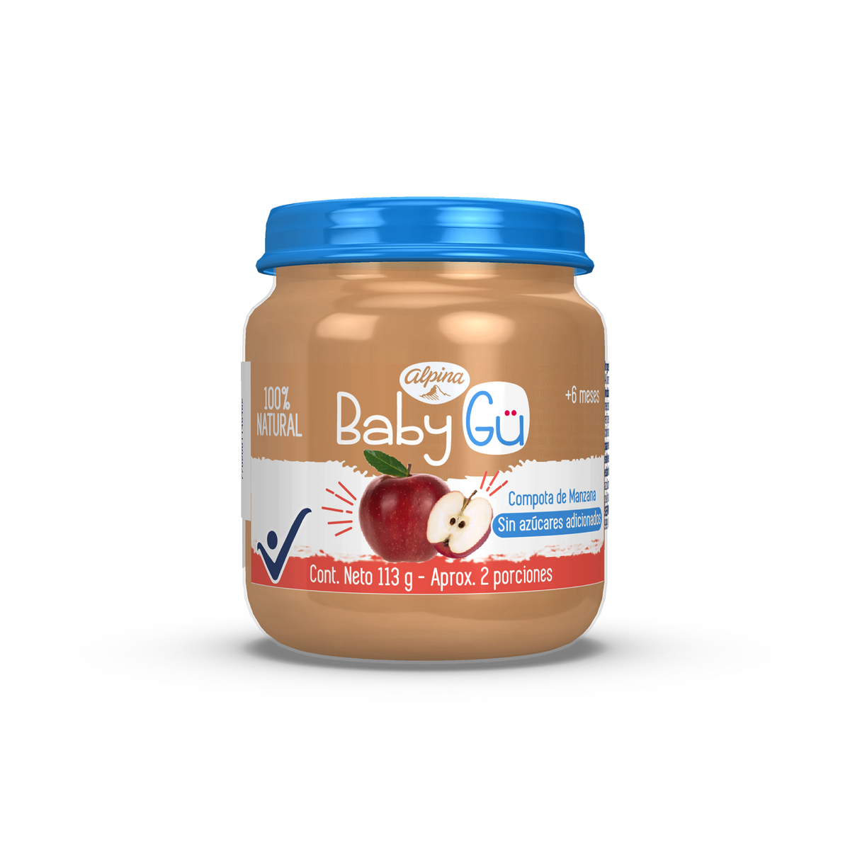 Alpina Compota Babygu Manzana 113 g