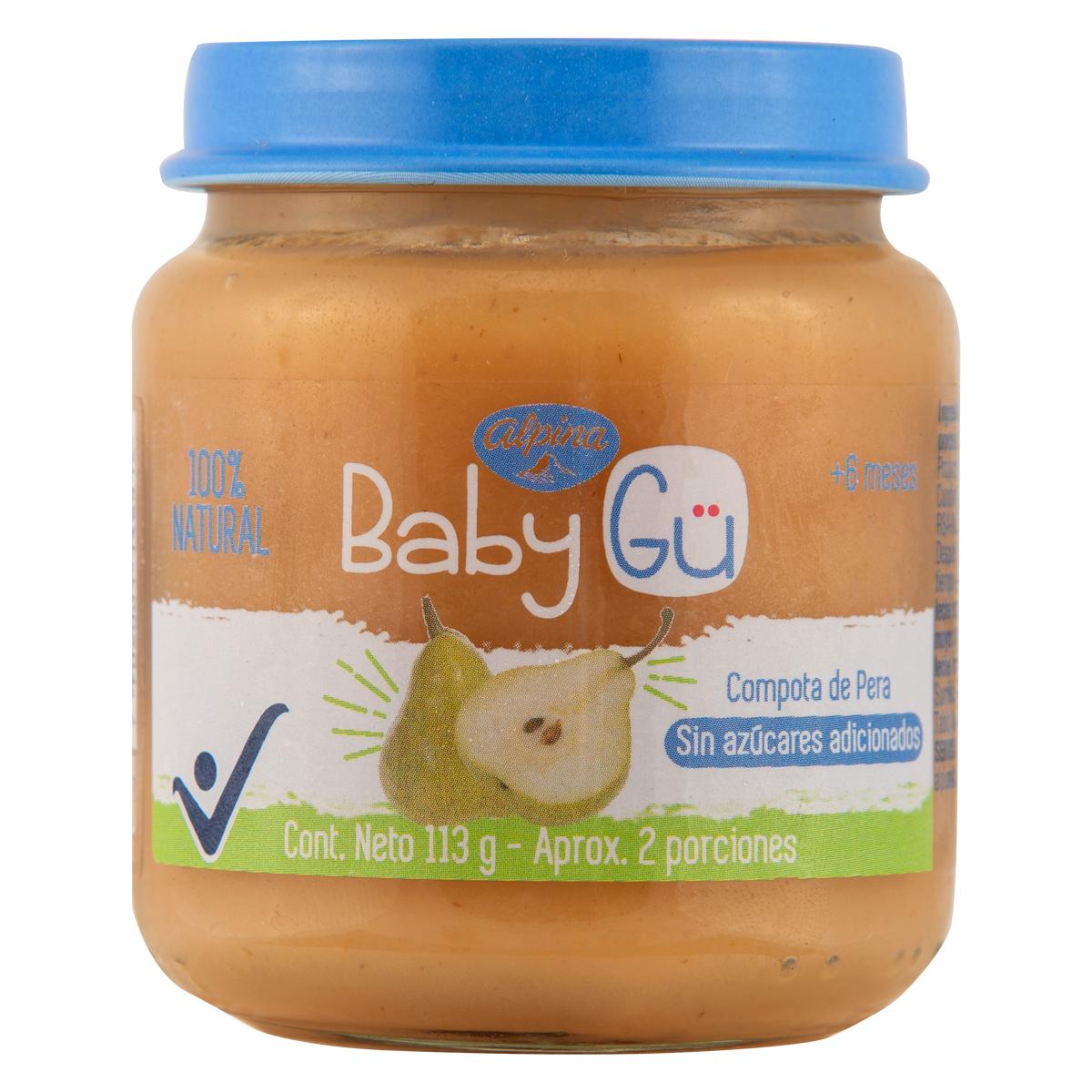 Alpina Compota Babygu Pera 113 g