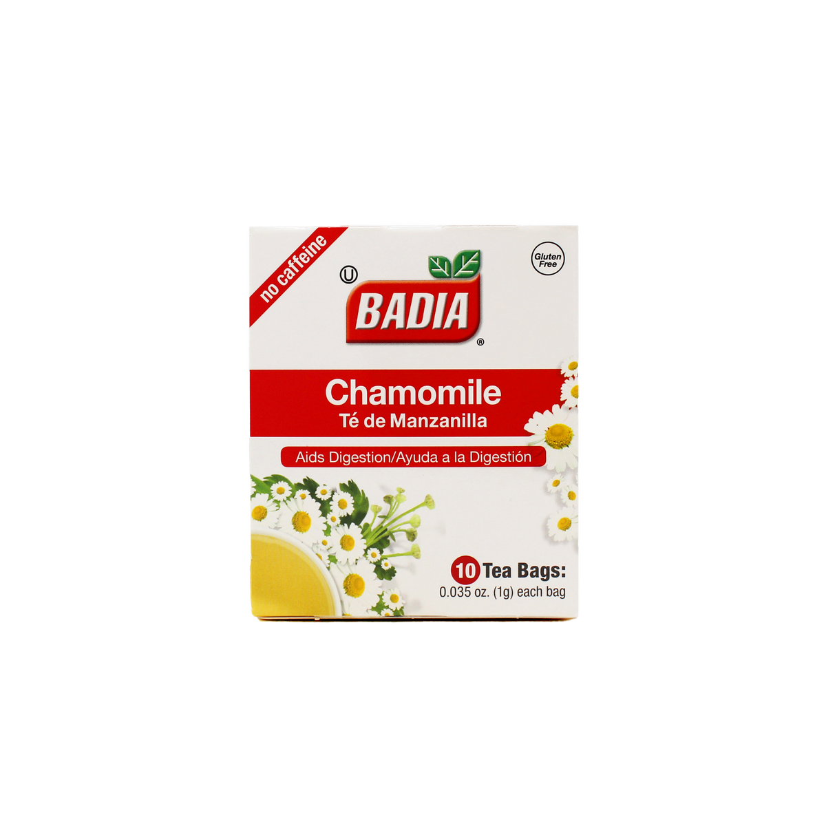 Badia Té de Manzanilla x 10 bolsas x 1 g