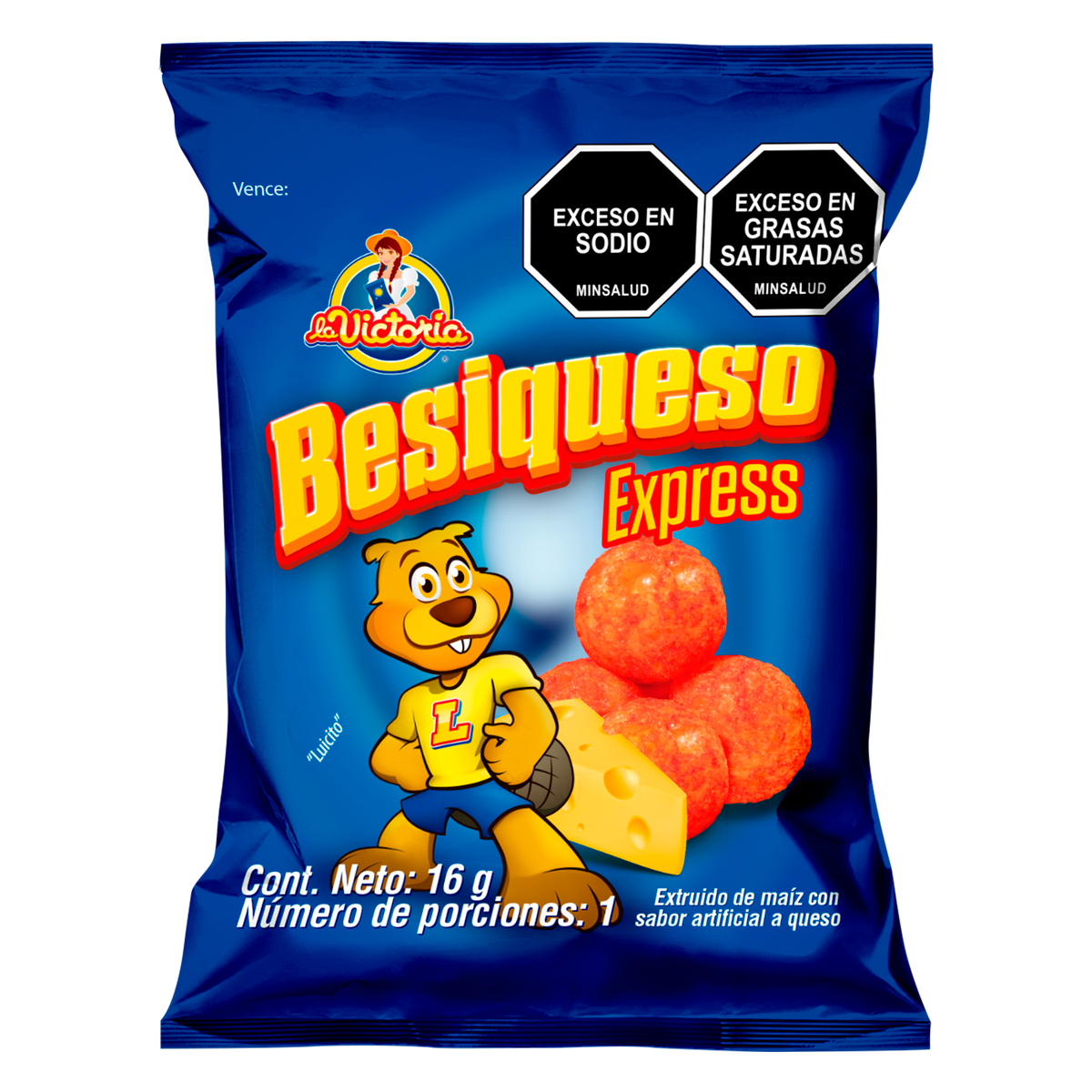 La Victoria Besiqueso 16 g dsp x 12 un