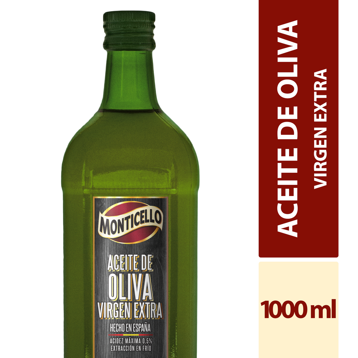 Monticello Aceite de Oliva Extravirgen x 1000 ml