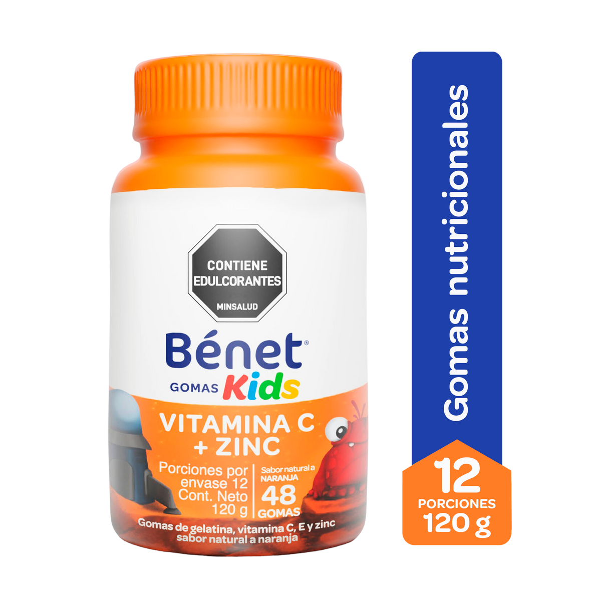 Bénet Gomas Kids Vitamina C Tarro x 120g